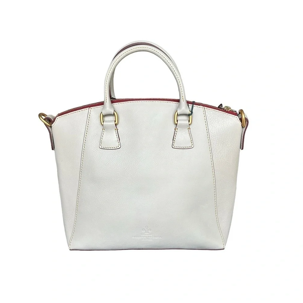 Dooney & Bourke Florentine Leather Naomi Satchel - Picture 9 of 12